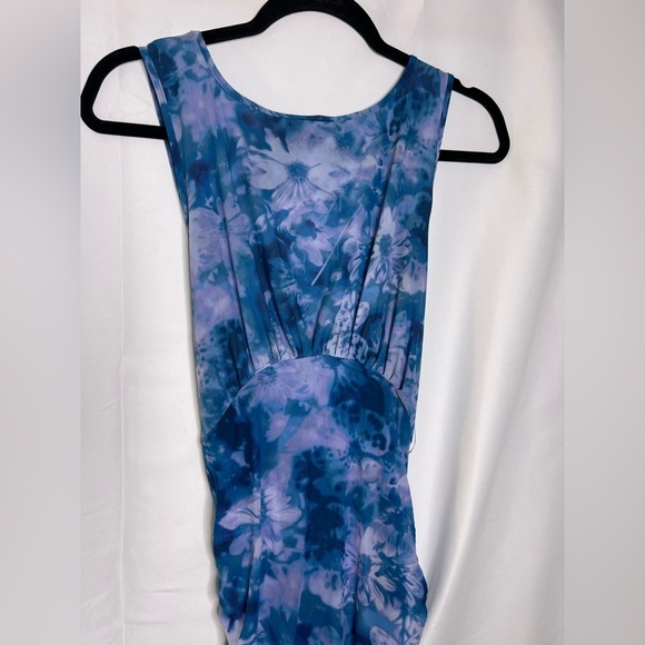 Free People Take Me Away Mesh Midi Dress Size Medium - Picture 4 of 10